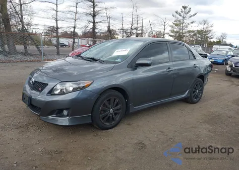 2010 Toyota Corolla S из США, поврежденный, VIN 2T1BU4EE7AC249265